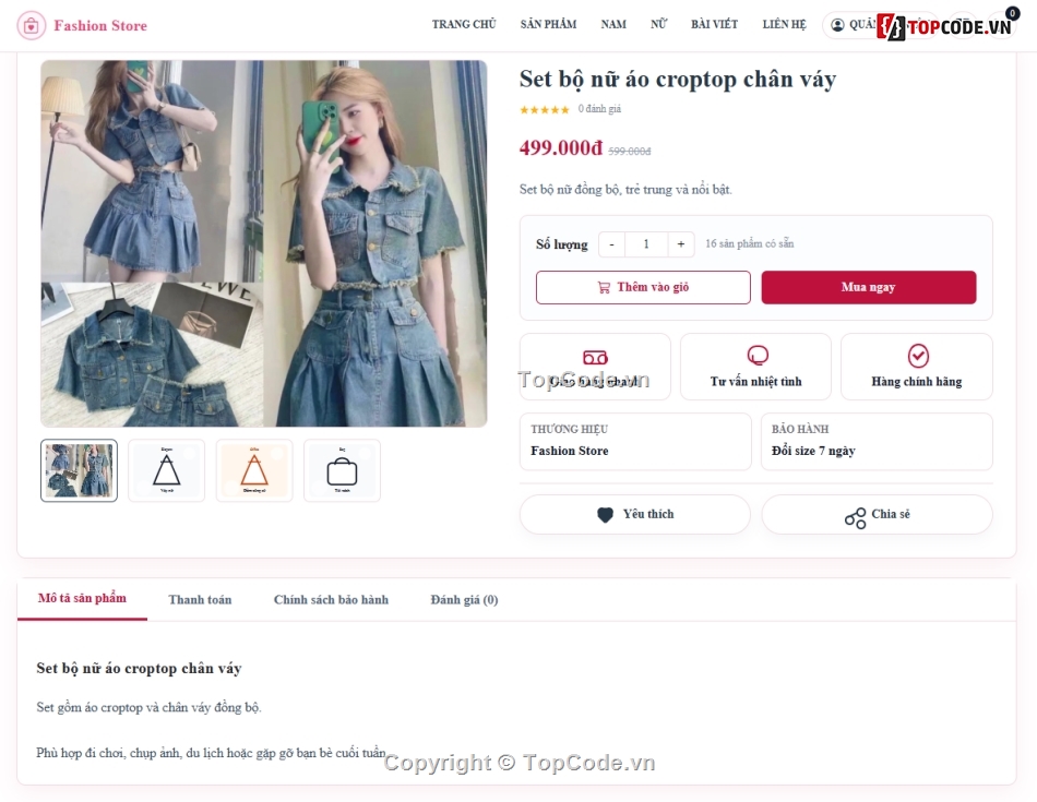 web đồ án,code đồ án,code bán hàng